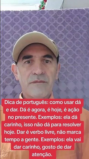 Dica de português: como usar corretamente o dá e dar na norma culta