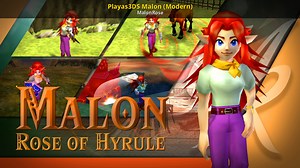 Playas3DS Malon (Modern) Mod for Ship of Harkinian (Ocarina of Time PC Port) | SoH Mods