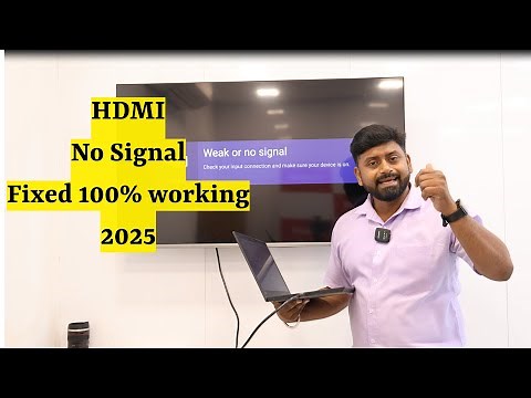 [2025 New] How to fix HDMI not working -Display to laptop ||Connect laptop with TV 100% working