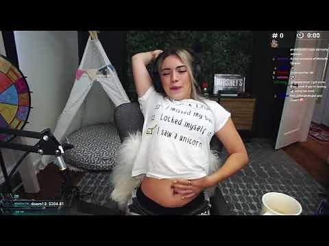 😍😍dinglederper belly button