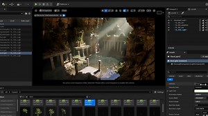UE5场景Creating Cinematics in Unreal Engine with KitBash3D's Secrets of the Lumina