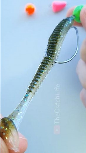 How to Rig Keitech Swing Impact 3.5" on an Offset Hook