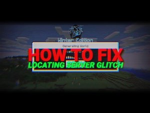 How To Fix Locating Server Glitch in MCPE *NEW METHOD* | Minecraft Bedrock Edition #shorts