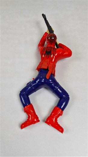 Unboxing Spiderman Soldier Toy & Testing with asmr #Spiderman #avengers #remotecontrol