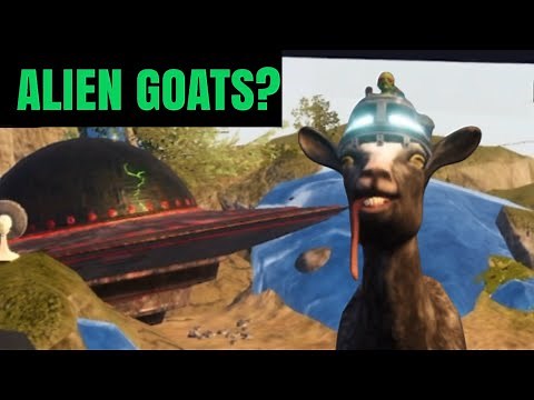 I Found an ALIEN SPACESHIP in Goat Simulator 3?!