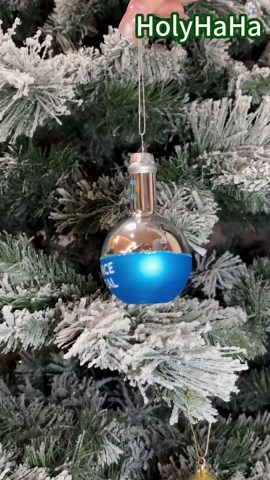 Science Ornaments, Science is Real Lab Flask Glass Blown Ornament for Christmas Tree, Chemistry Ornament, Gifts for Scientist, Laboratory Gift