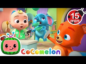 Pots and Pans Song 🔥| CoComelon Animal Time | Animals for Kids