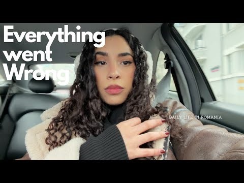 When Nothing Goes as Planned|Life of a cuban living in Romania.Vlog 🇨🇺🇷🇴
