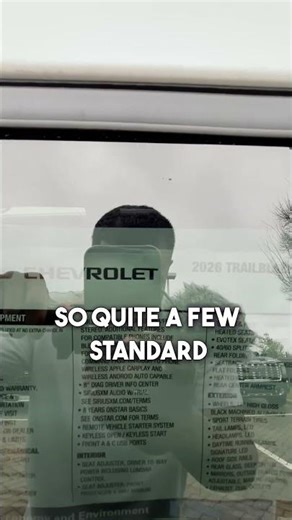 2026 Chevy Trailblazer ACTIV-Window Sticker