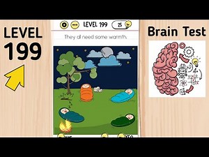 Brain Test Level 199 They All Need Some Warmth.