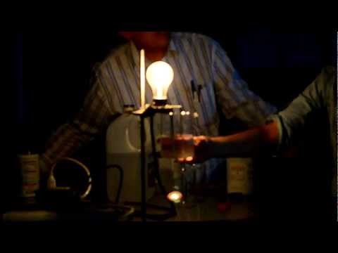 Electrolyte and Non-Electrolyte Solutions - Testing with light bulb conductivity tester - demo