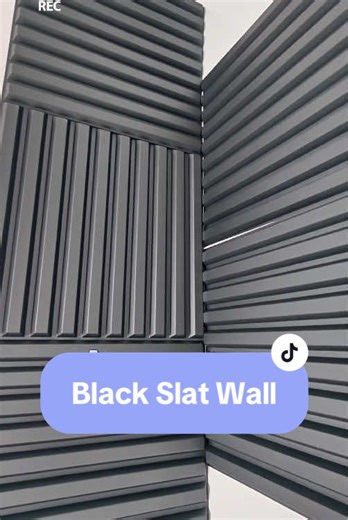 I didn't know ceiling texture could change a space this much. #diyproject #diyhome #slatwall #dropceilingtiles #newyearnewme