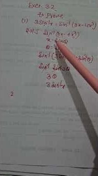 class 12th maths inverse trigonometric functions 2.2 q no 1 solution ncert book