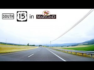 US-15 Southbound in Maryland (Full Trip)