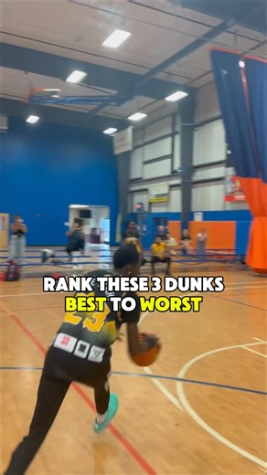 Meet me at the rim on the 8ft rims gets scary🔥🤢 The highlights you see in low rim basketball are something else😳😫 Follow for more 8.5ft rim dunk ball league basketball content‼️ | DB Jam League