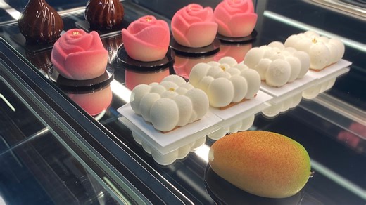Divine desserts fill the case at OKC's L'Arc Patisserie. Here are some options to try