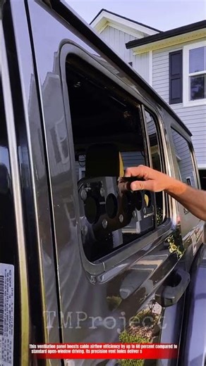 Innovative Jeep Window Ventilation Panel System: Best Airflow Control Action