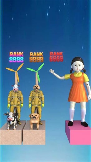 Who do you choose to upgrade to the highest rank? #funny #dog #memes #shorts