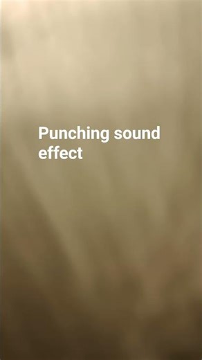 punching sound effect