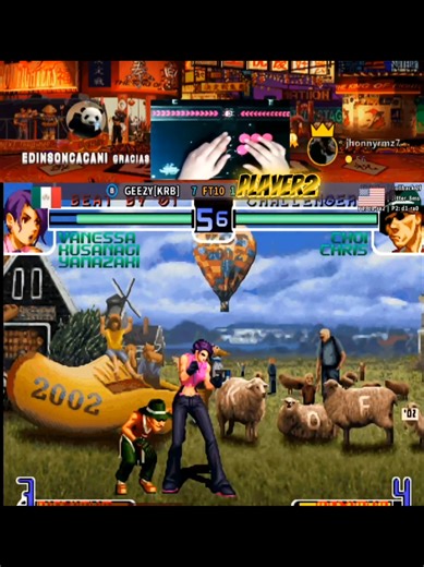 Remontada épica en KOF 2002