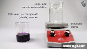Video Lab: Chemical reaction: Change in Color on Make a GIF