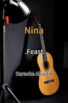 Nina - Feast (Karaoke Akustik Version) #akustikan #karaokeakustik #lirik #fyp #feast #nina #hindia