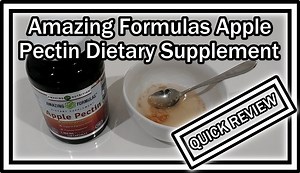 Watch Amazing Formulas Apple Pectin Dietary Supplement REVIEW on Amazon Live