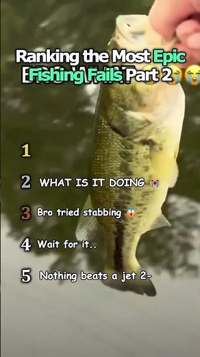 Ranking the Most Epic Fishing Fails Part 2