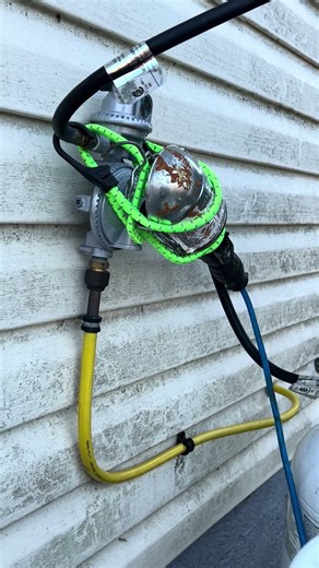 Propane regulator freezing up