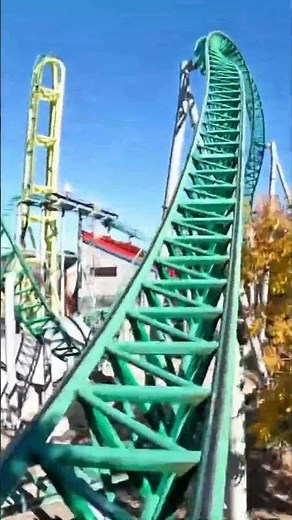 Front Row Wicked POV - Is This Utah's Craziest Ride? #shorts #lagoon