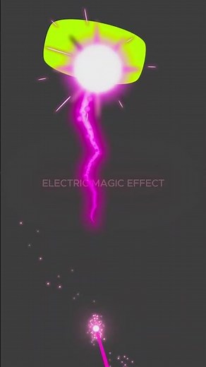 Electric Magic Effect | Lighting Effects in Moho Pro #electric #magic #effects