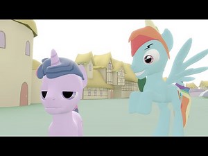 (SFM) My Little Colt: Dusk Shine meets Rainbow Blitz