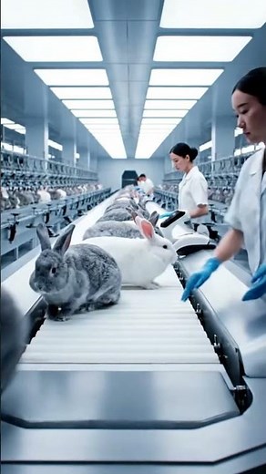 From Nature to Luxury: How Rabbit Fur Jackets Are Made | love story TV Documentary