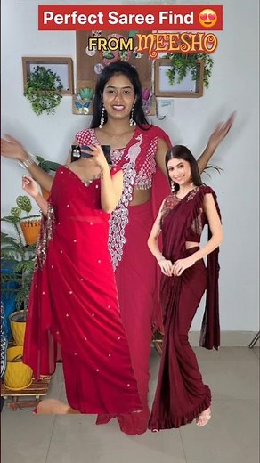 Ready-to-Wear Saree Collection | Stylish & Easy Draping Sarees for Women✨️
