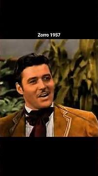 Zorro chante pour la señorita Elena #zorro #1950s #scene #actor #nostalgie #music