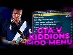 [BEST VERSION] Undetect + New GTA V KIDDIONS MENU | Full Tutorial & Infinity Money [PC]