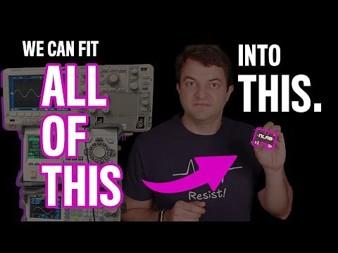 this is the world's smallest electronics lab.