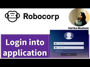 How to open browser and Login using Robocorp - Part 3