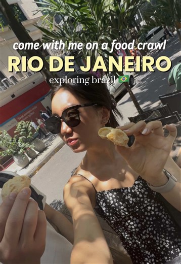 save these food spots for your next trip to rio de janeiro, brazil 😋🇧🇷 these brazilian snacks are delicious #visitbrazil #riodejaneiro #brazil #brazilfoods #whatieatinaday