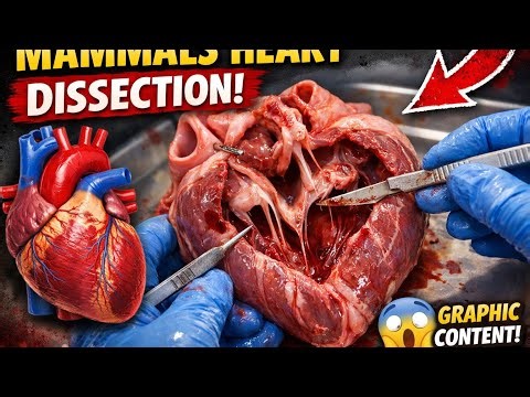10th Class Biology – Mammalian Heart Dissection Step by Step | SCERT Science Academy