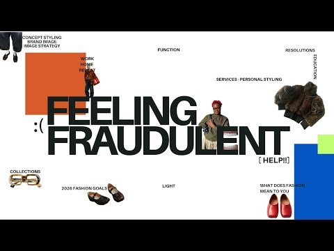 I'm a Fashion Fraud | 2026 Fashion Goals "You may sayyyyy, I'm a dreaammerrrr"