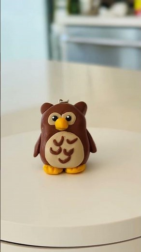 Cute Owl with Polymer Clay