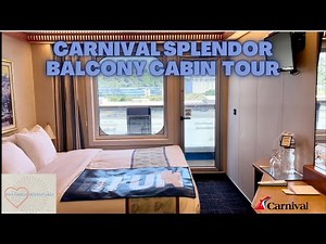 Carnival Splendor Balcony Cabin Tour