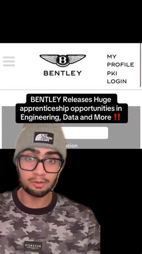Krishan | Huge opportunity for engineering apprenticeships and Data and more as Bentley drop thier programmes #year13 #apprenticeship #application... | Instagram
