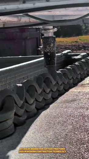 Concrete 3D Printing Machine Extrudes Complex Shapes Without Formwork #machine