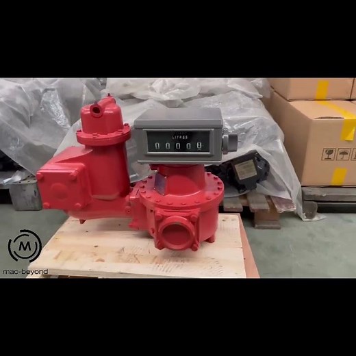FMC positive displacement flow meter #flowmeter #fuel #pd #gasoline