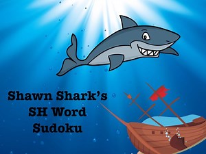 Shawn Shark’s SH Word Sudoku