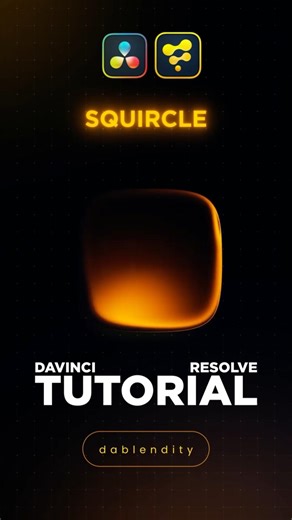 Davinci Resolve | Squircle Tutorial