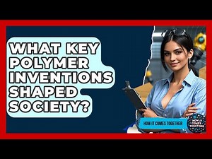 What Key Polymer Inventions Shaped Society? - How It Comes Together
