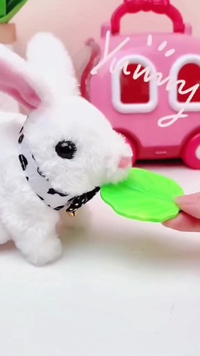 The electric stuffed rabbit can run and bark very realistically, and your baby will love it.#baby #toy #foryou #rabbit